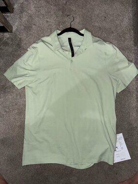 LULULEMON MENS SHORT SLEEVE EVOLUTION POLO SHIRT - SIZE LARGE /BRAND NEW